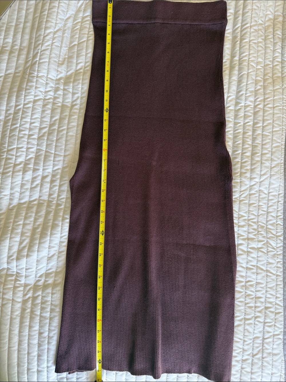 Splendid Ribbed Midi Skirt - Picture 9 of 10